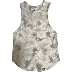 YoungLA 321 Tie Dye Bloc Cut‑Off Tank Top (Medium)